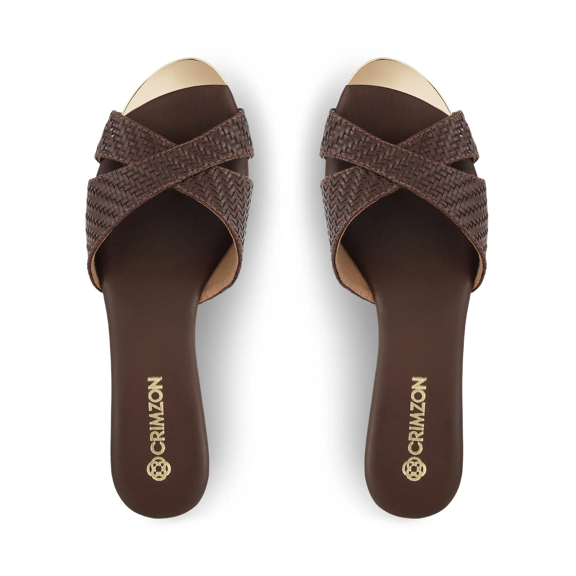 AIYANA- BROWN WEDGES