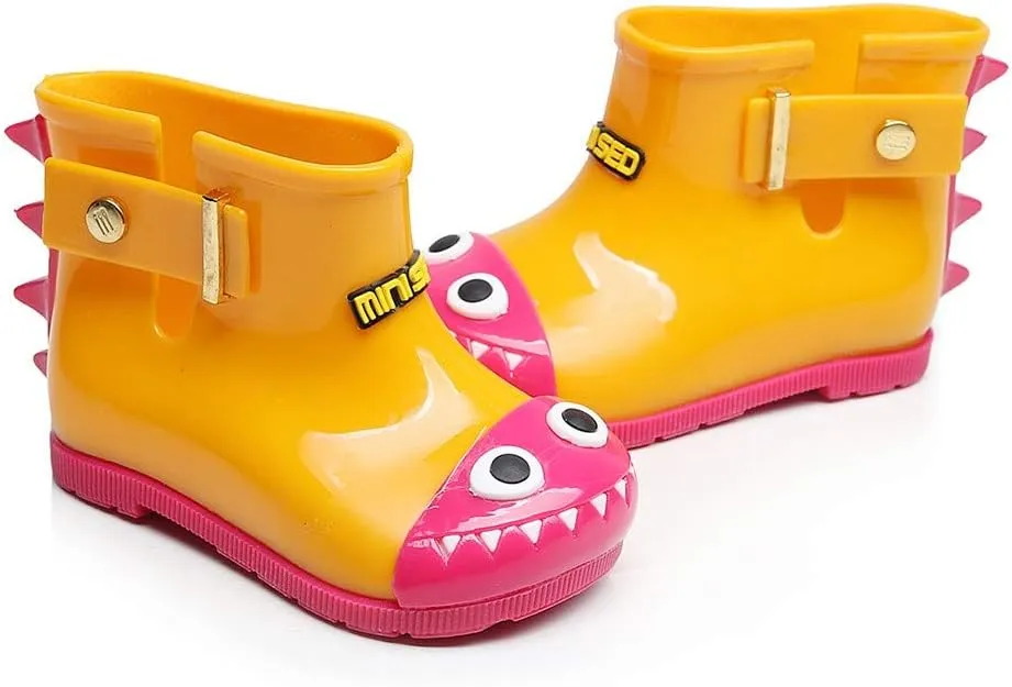 Children Infant Kids Baby Dinosaur Rain Boots Booties Casual Shoes Toddler Water Shoes