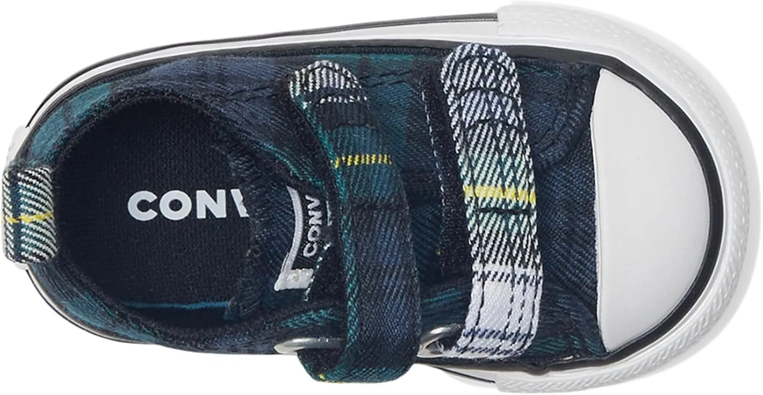 Converse Baby-Boy's Chuck Taylor All Star Plaid Easy-on (Infant/Toddler) Sneaker