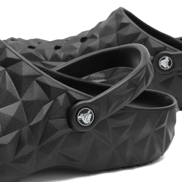 Crocs Classic Geometric Clogs, black