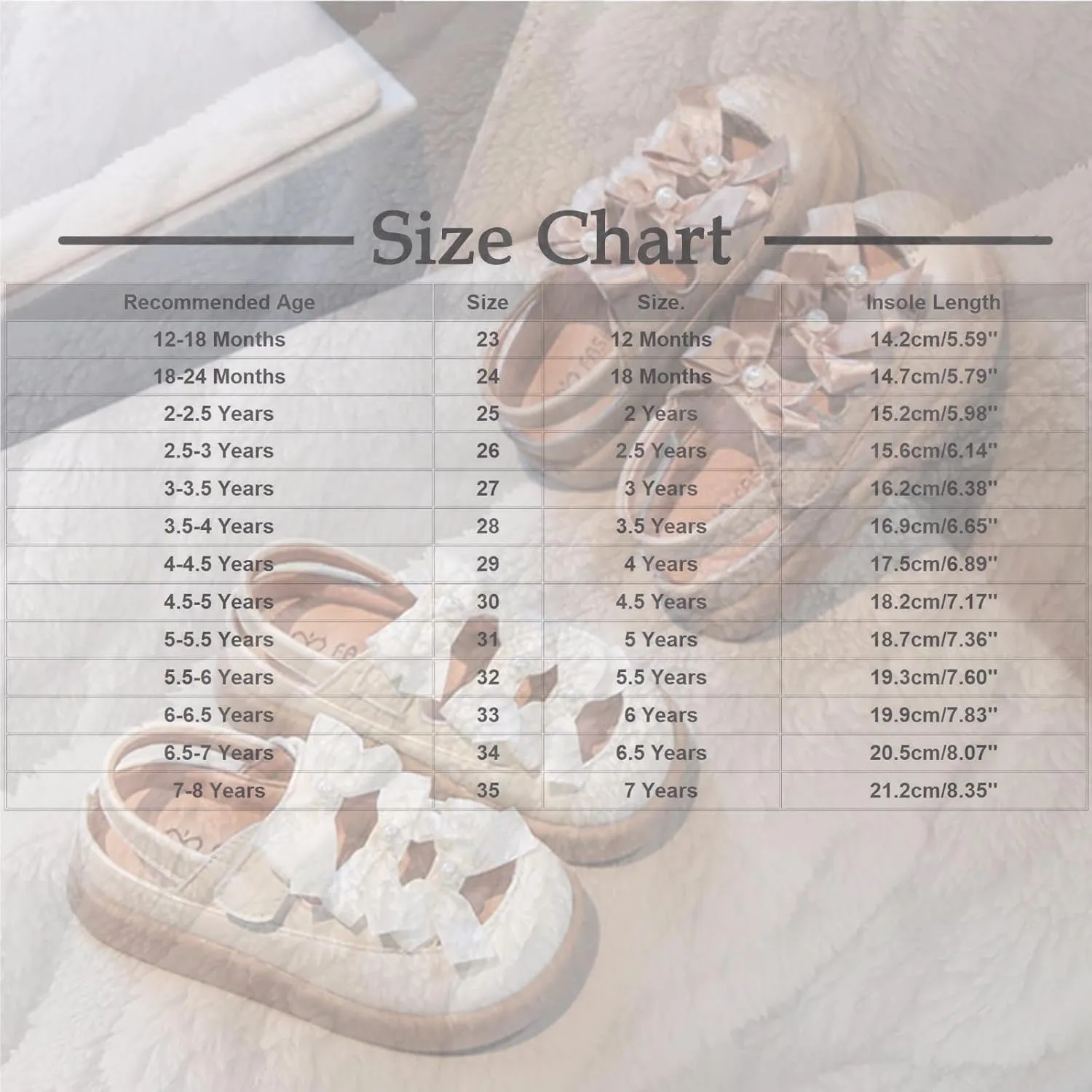 Girls Sandal Cute Bow Little Kids Close Toe - Flower Girl Dress Flats Summer Shoes Footwear