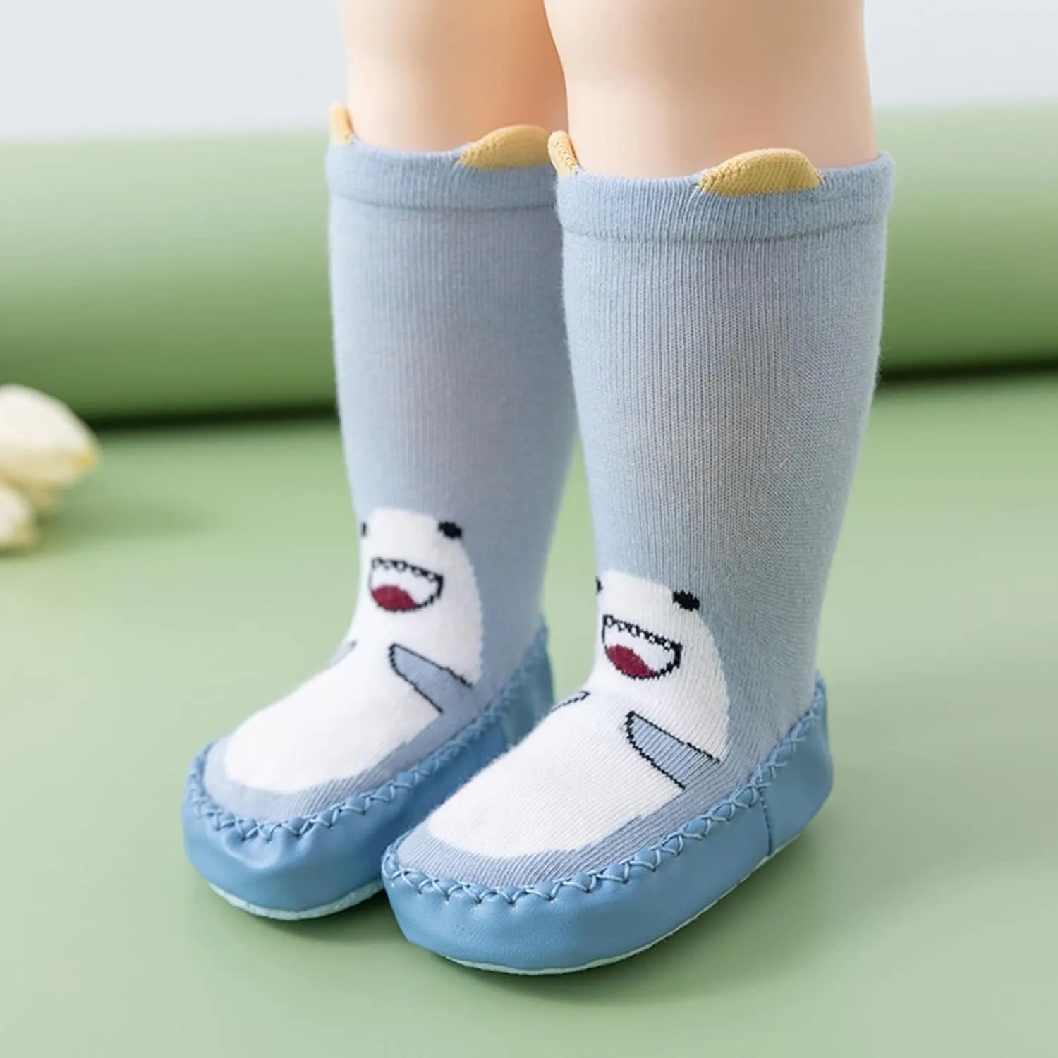 Infant Toddler Shoes Soft Sole Toddler Shoes Cartoon Print Breathable Non Slip Socks Socks Shoes Toddler Sandal