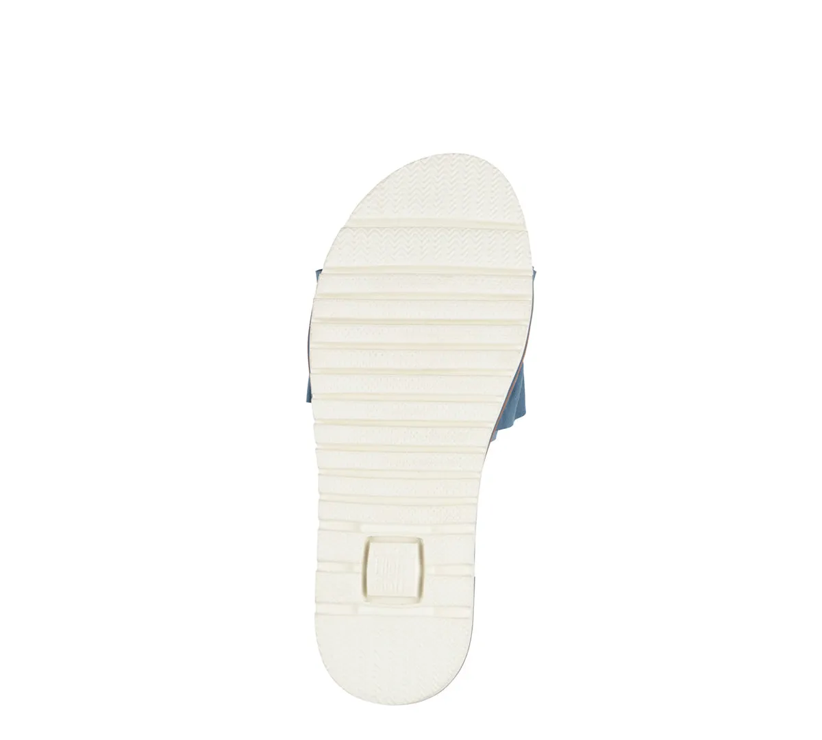 Keyes Women's Ruffle Slide Sandal - Coolblue 15