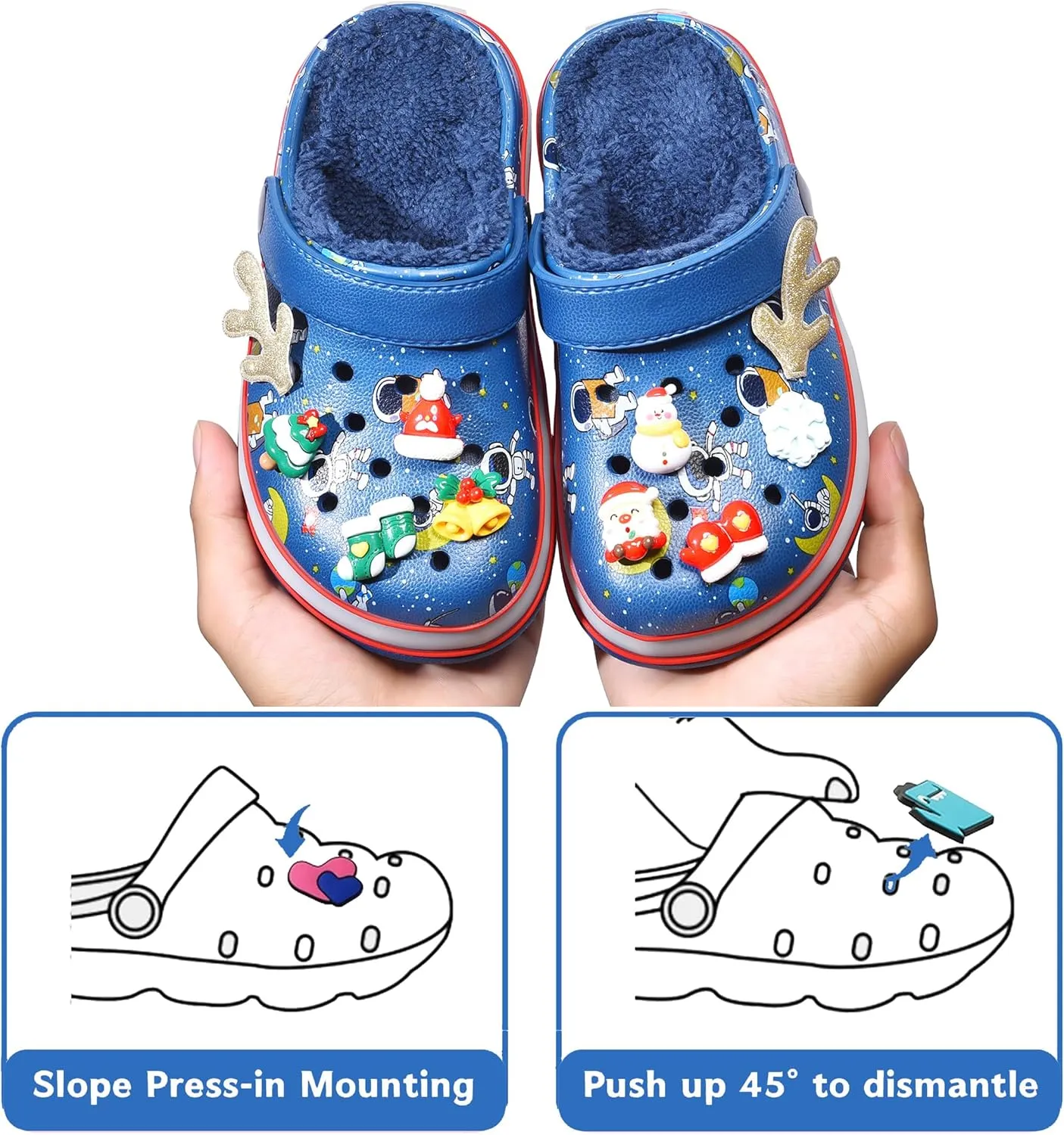Kids' Boys Girls LED Clogs Cute Garden Shoes Cartoon Slides