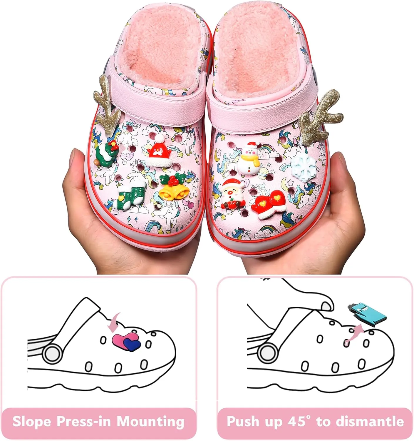 Kids' Boys Girls LED Clogs Cute Garden Shoes Cartoon Slides