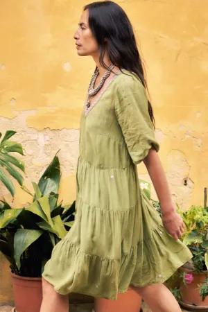 Malia Green Dress