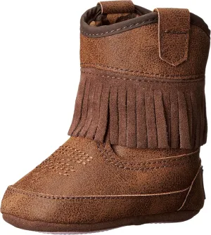 M&F Western Kids Baby Girl's Bucker Annabelle (Infant/Toddler) Brown 1 Infant