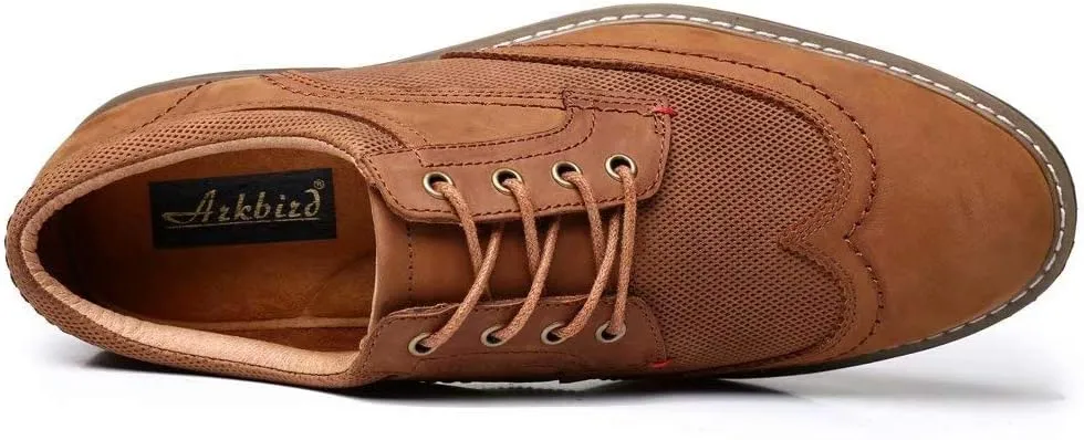 Mens Dress Shoes, Lace Up Plain Toe Leather Oxford