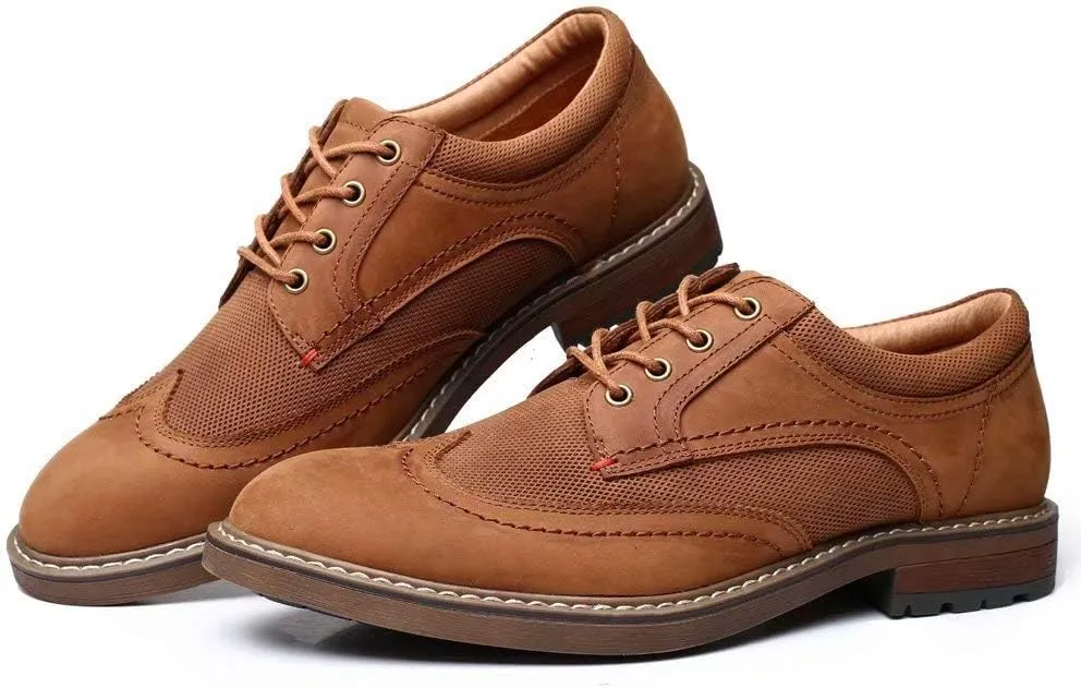 Mens Dress Shoes, Lace Up Plain Toe Leather Oxford