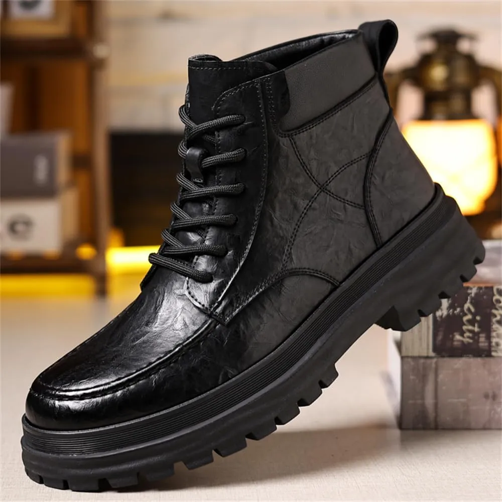 Men's Hiking Boots Waterproof Casual Chukka Boots for Men Trainers Shoes Size