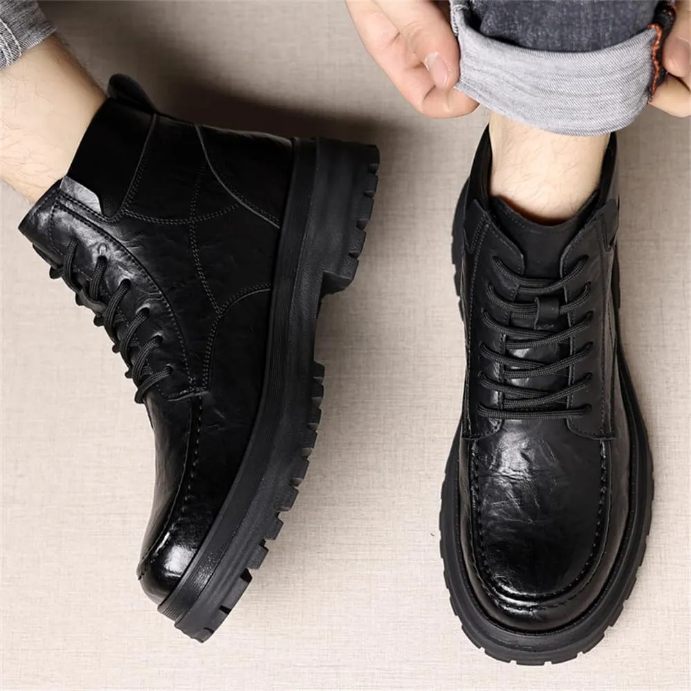 Men's Hiking Boots Waterproof Casual Chukka Boots for Men Trainers Shoes Size