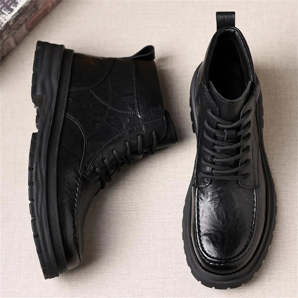 Men's Hiking Boots Waterproof Casual Chukka Boots for Men Trainers Shoes Size