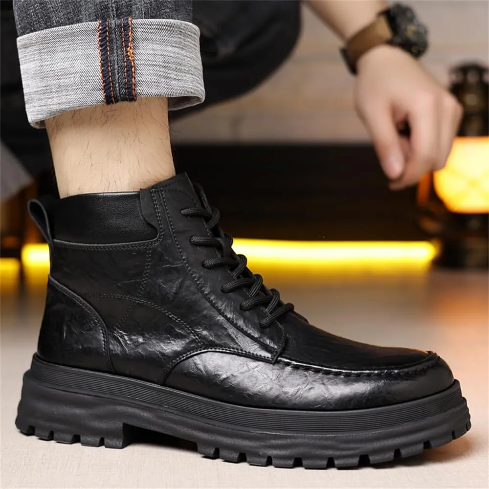 Men's Hiking Boots Waterproof Casual Chukka Boots for Men Trainers Shoes Size