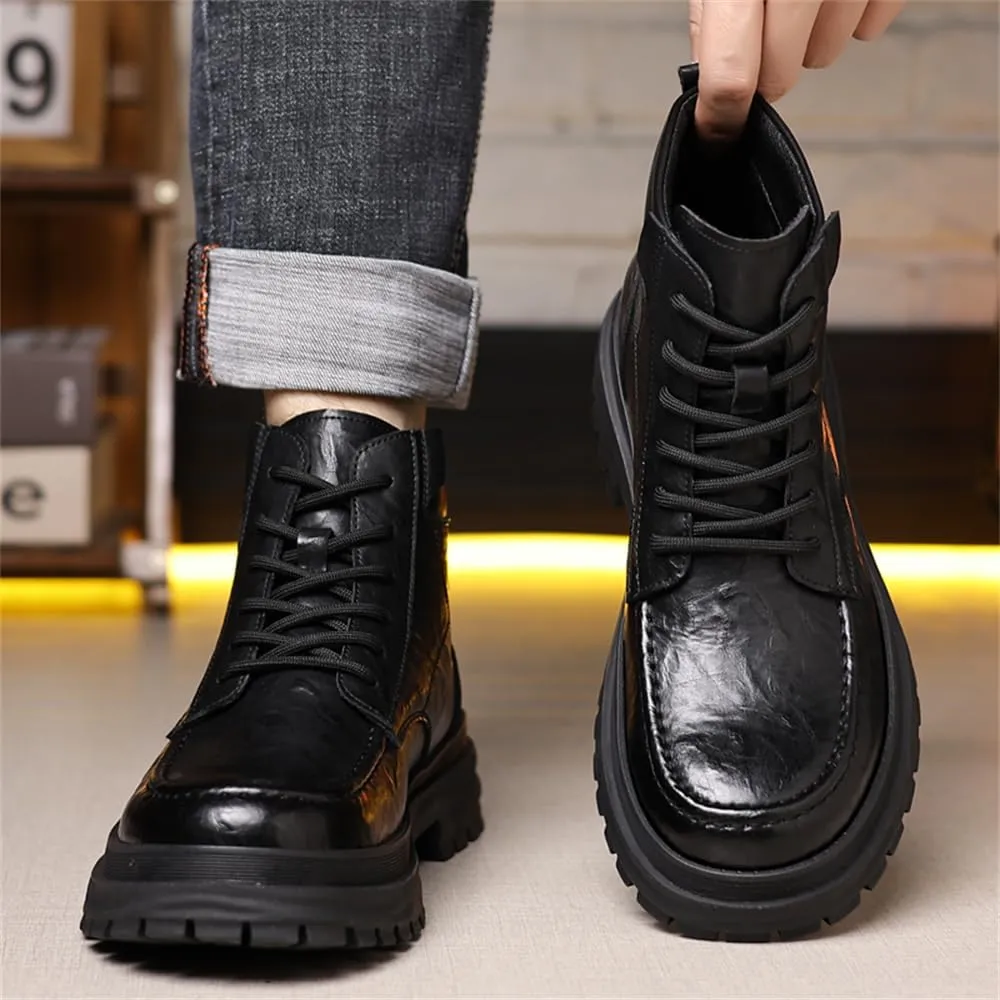 Men's Hiking Boots Waterproof Casual Chukka Boots for Men Trainers Shoes Size