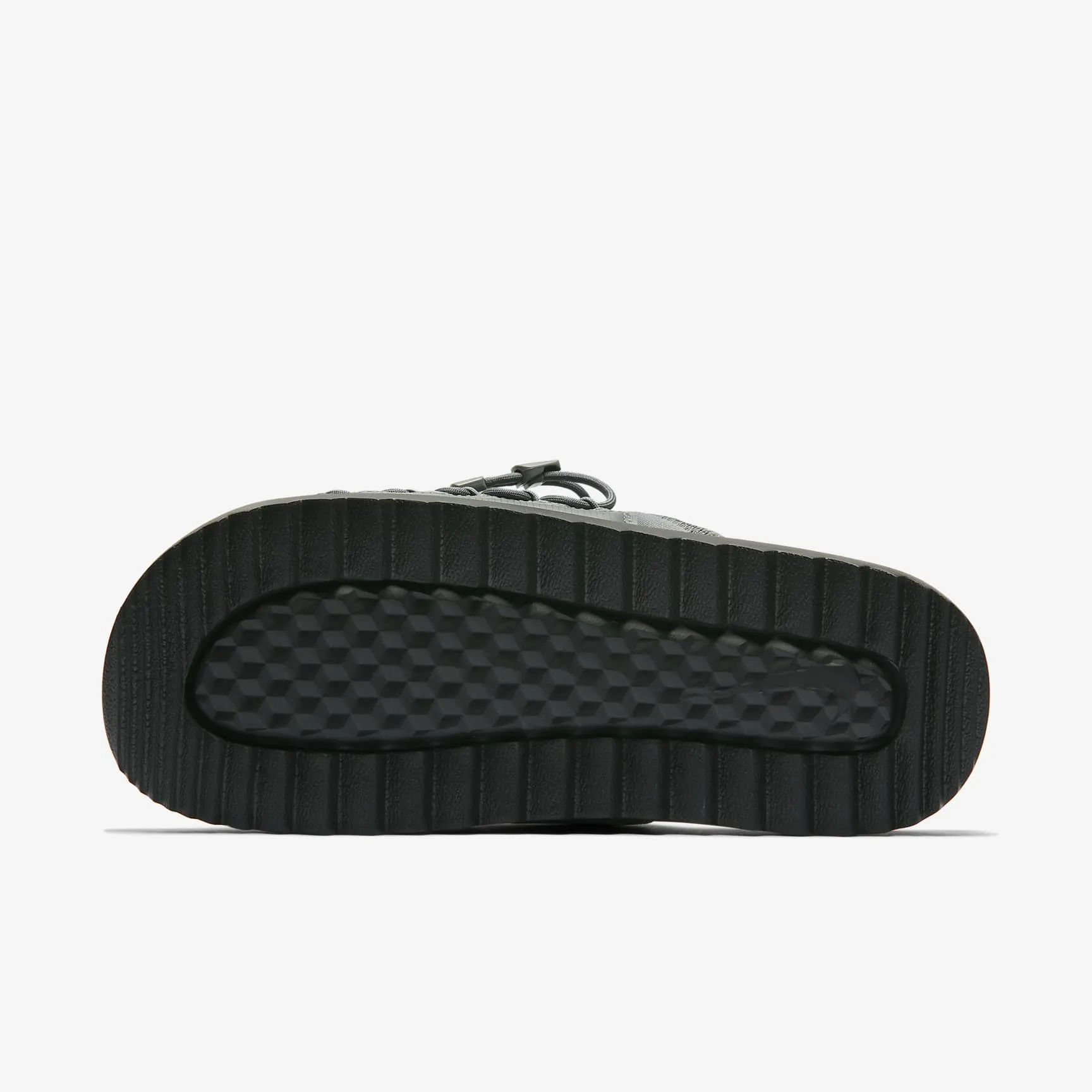 Men's Nike Asuna Premium Slides (Black/Smoke Grey/University Red)(CI8800-006)