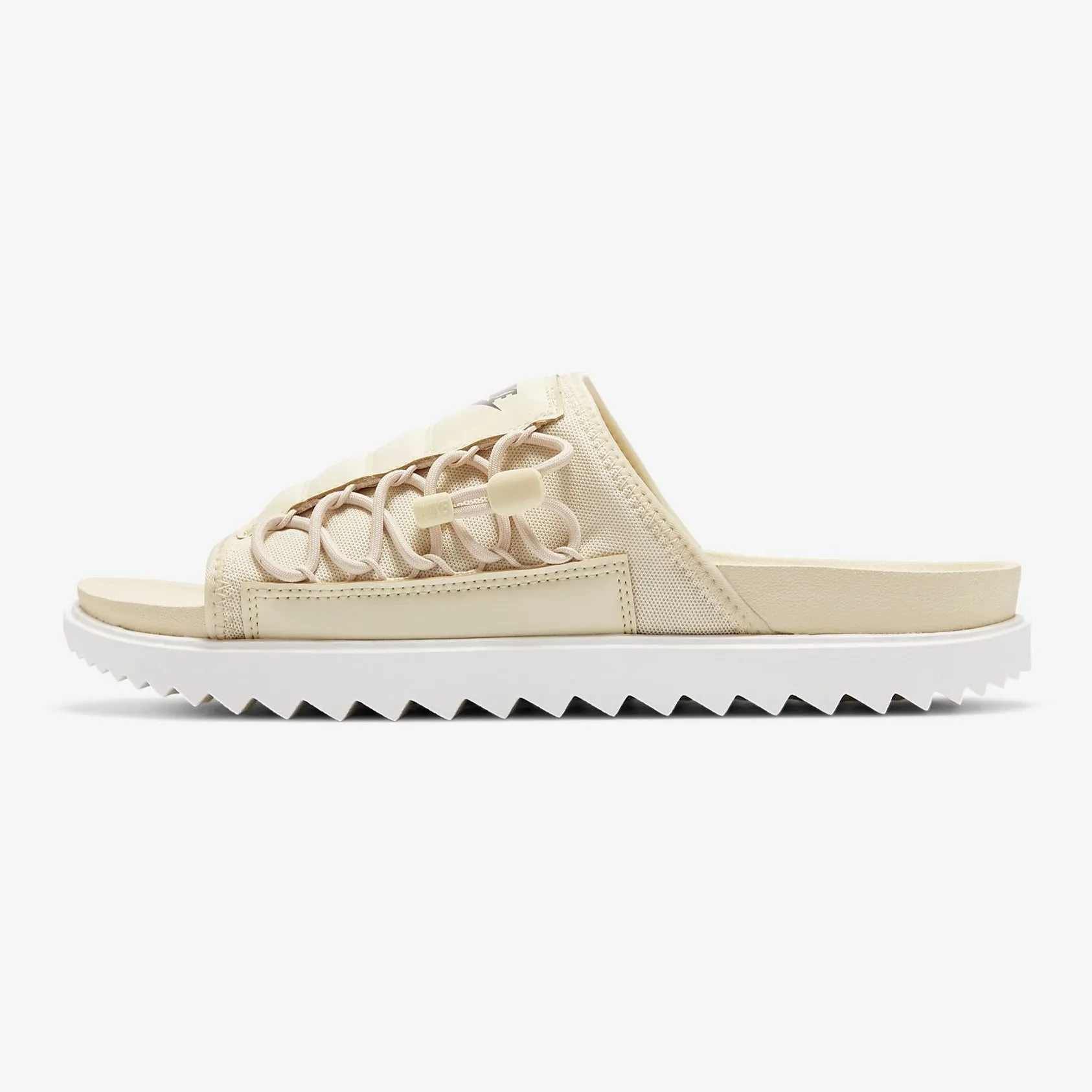 Men's Nike Asuna Premium Slides (Fossil/Sail/Newsprint)(CI8800-200)