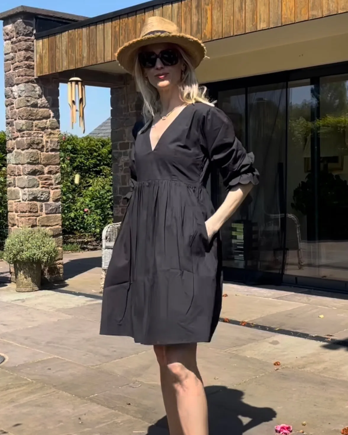 Noir Zazi Mini Dress
