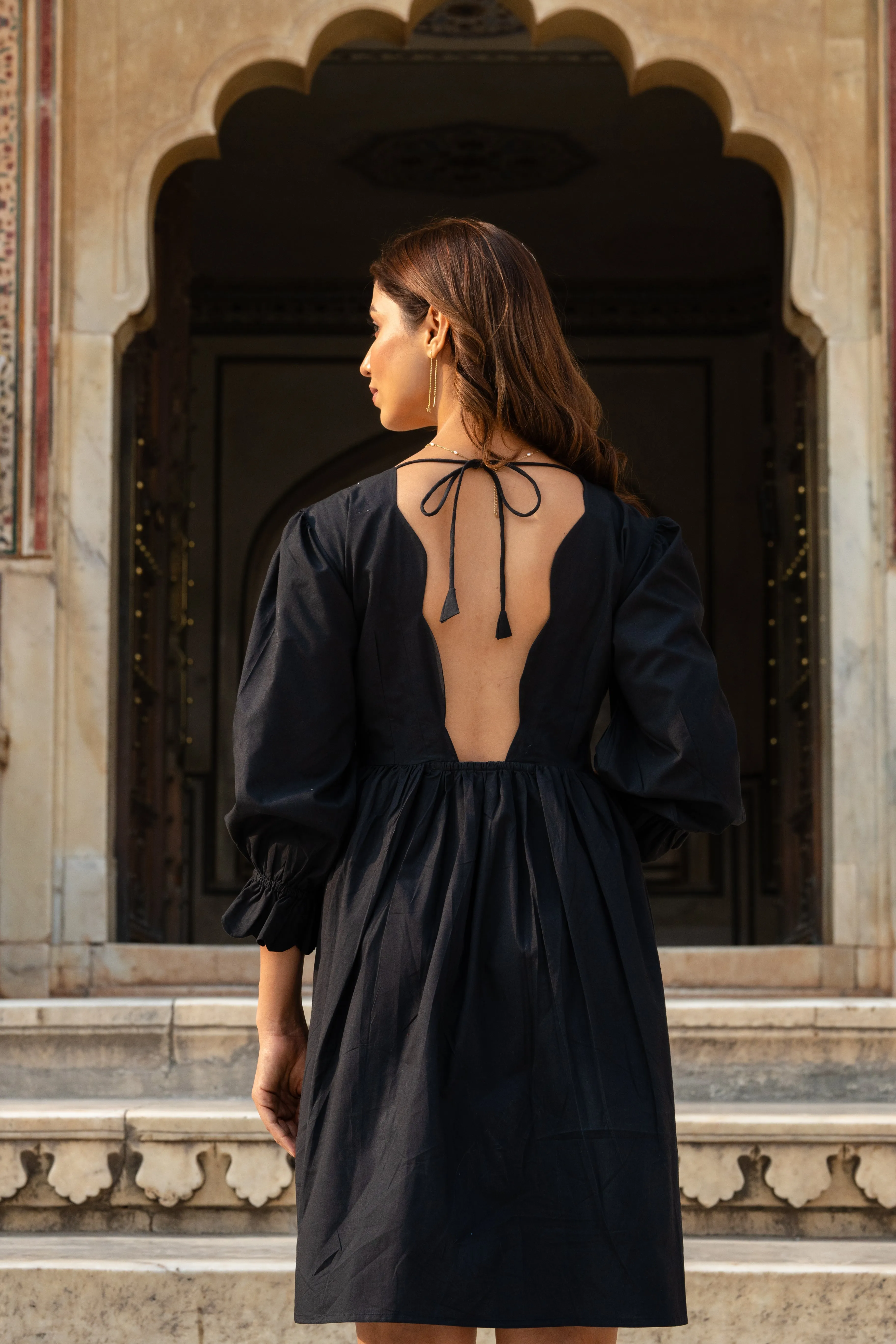 Noir Zazi Mini Dress