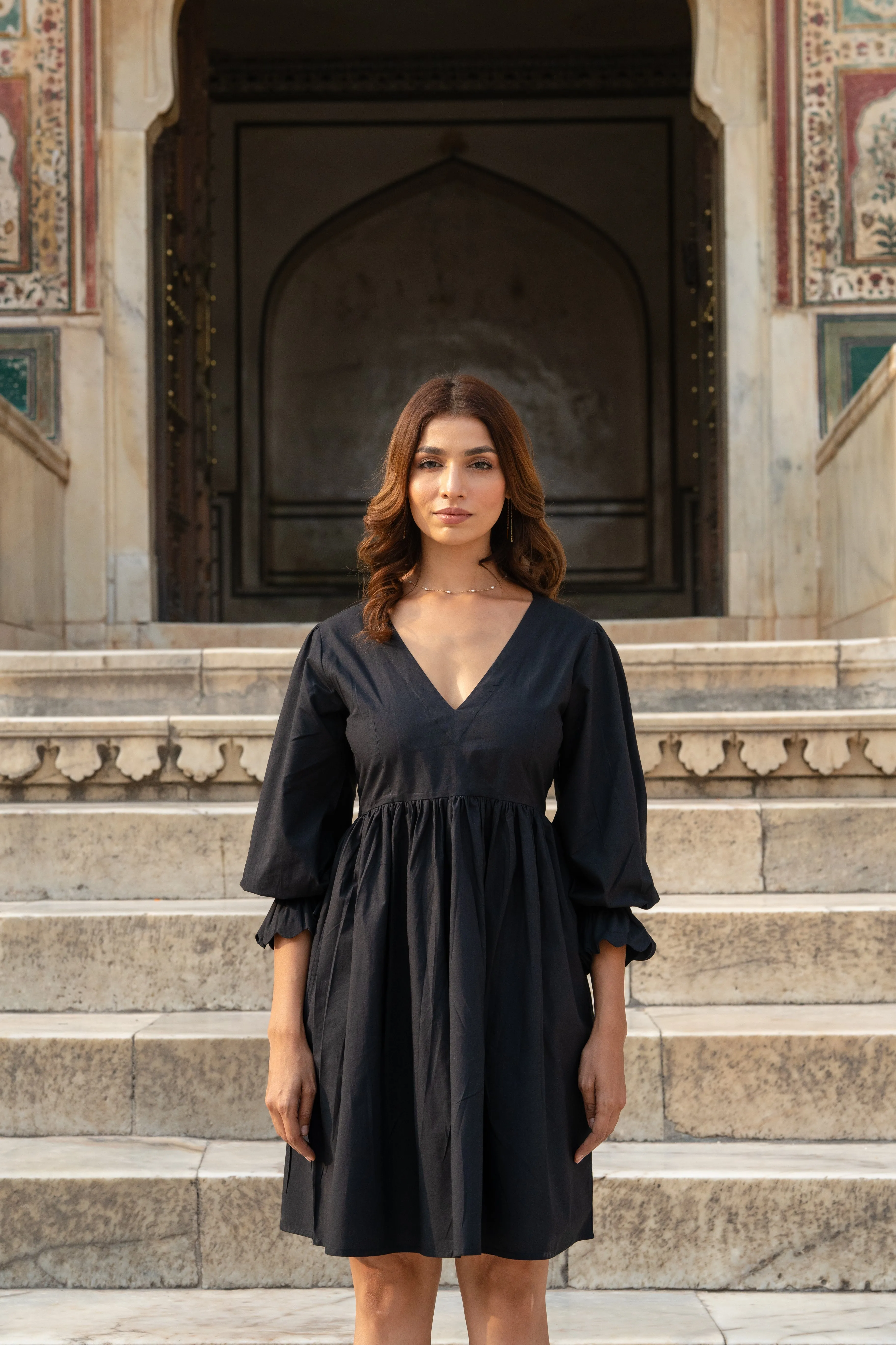 Noir Zazi Mini Dress