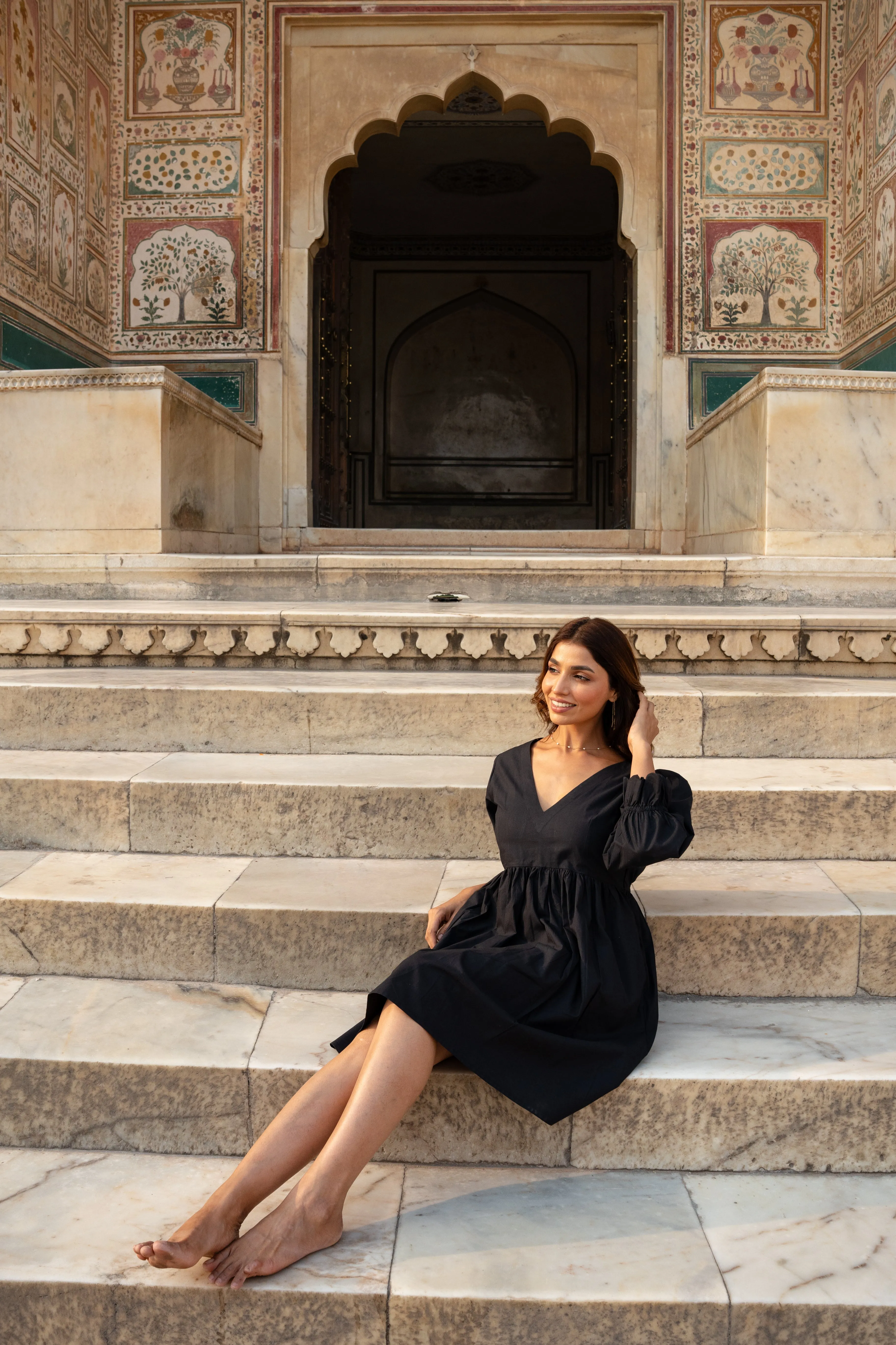 Noir Zazi Mini Dress