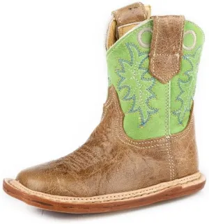 ROPER Baby-Boy's Cowbabies Ride 'Em Cowboy (Infant/Toddler) Western Boot