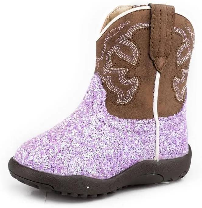 ROPER Baby-Girl's Cowbabies Glitter Blast (Infant/Toddler) Western Boot