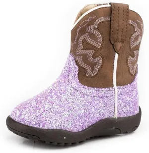 ROPER Baby-Girl's Cowbabies Glitter Blast (Infant/Toddler) Western Boot