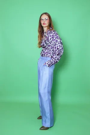 Salinas Silk Trouser Lilac Woman