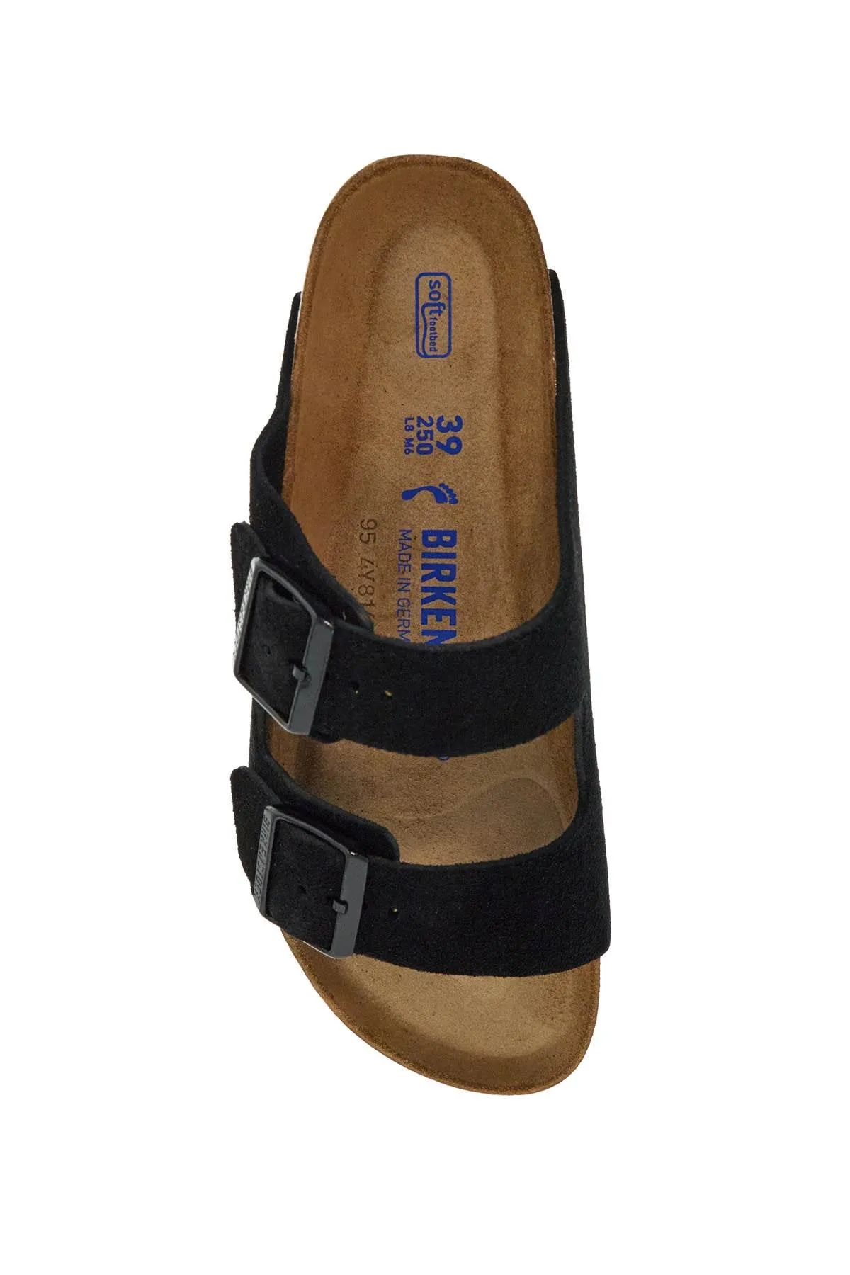 soft footbed arizona slides 951323 BLACK