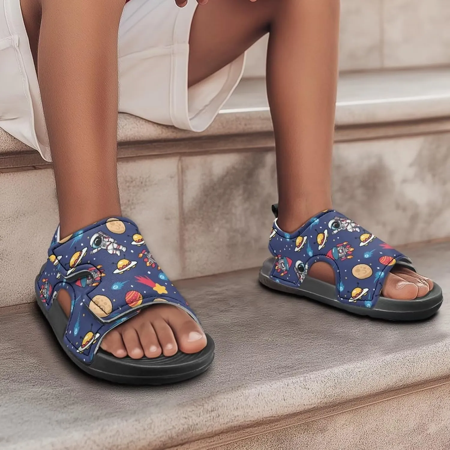 Toddler Boy Sandals Funny Summer Shoes for Kids Comfort Sport Sandals