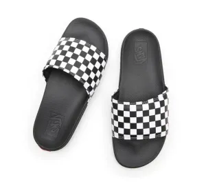 Vans La Costa Slide-On - (Checkerboard) True White/Black