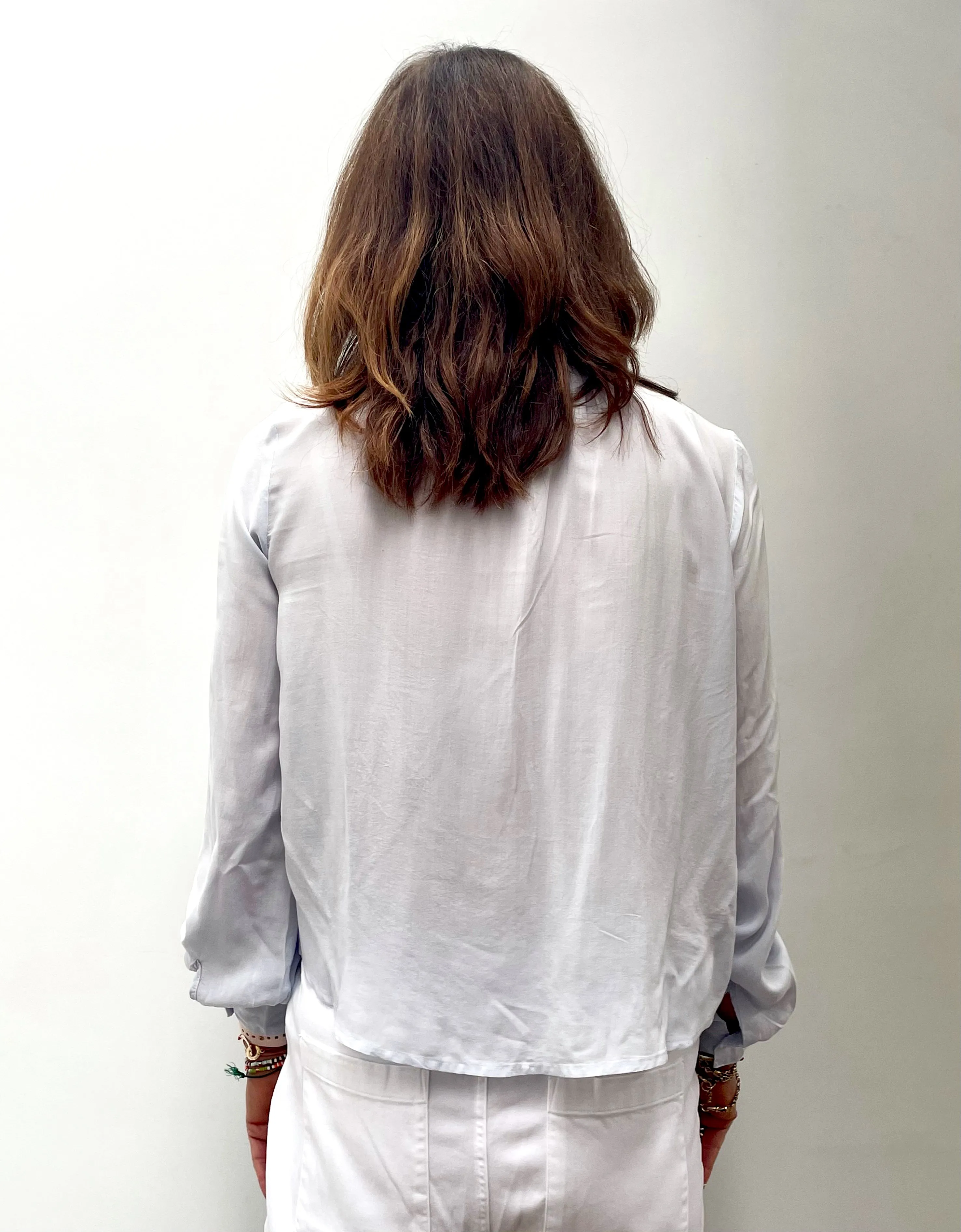 VELVET Lenae Top in Glacier