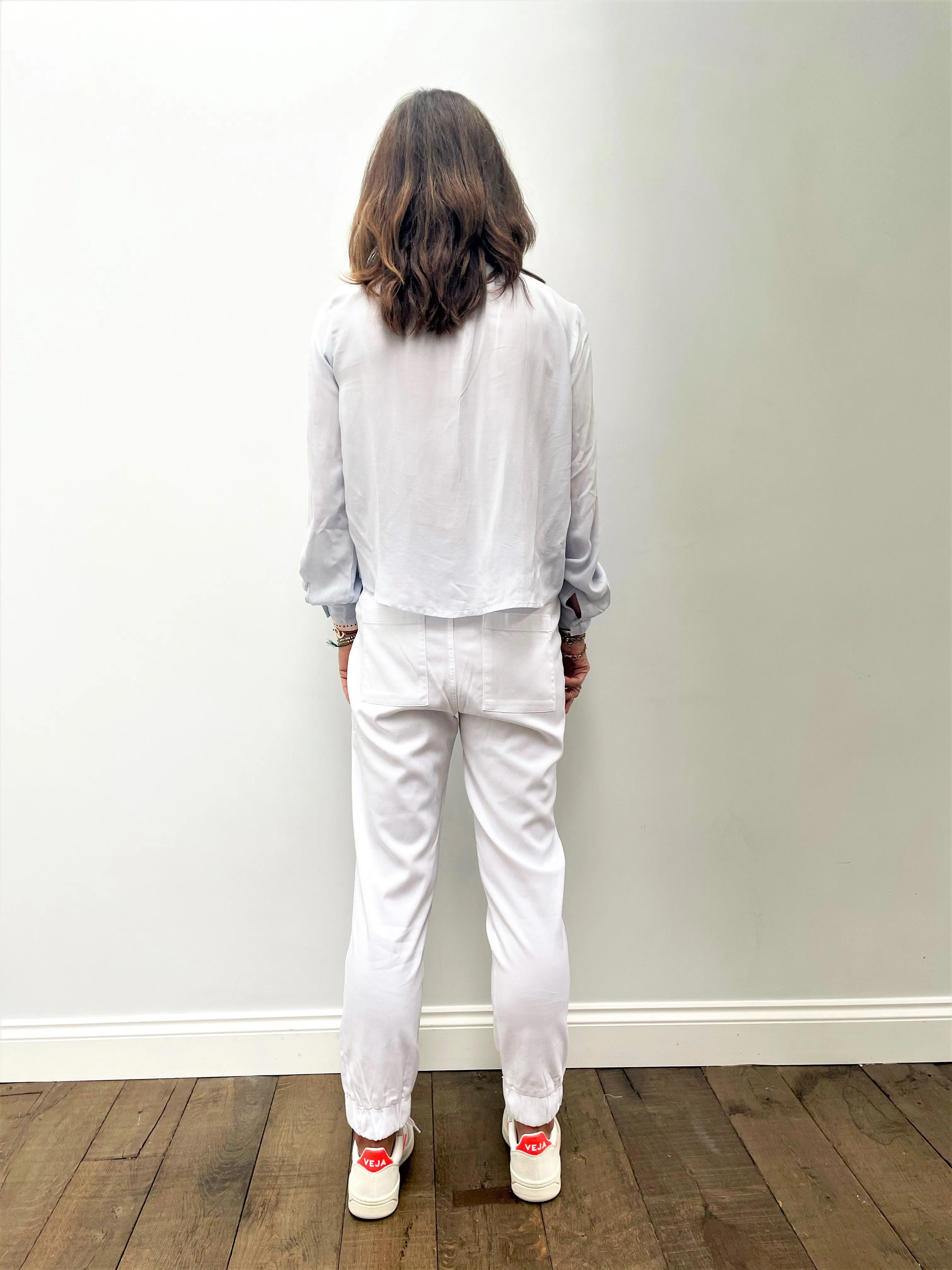 VELVET Lenae Top in Glacier